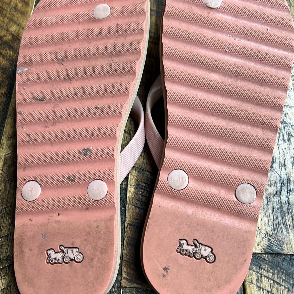 Coach Floral Flip Flops - Picture 4 of 4